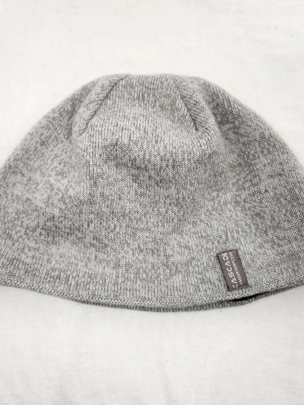 Cascade Mountain Tech Unisex Gray Wool Blend Skull Cap Beanie Hat OS